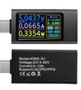 KWS-X1 Type-C Tester Voltage Current Detection Meter IPS Digital Display Voltmeter Ammeter Fast Charging Trigger Capacity Tester