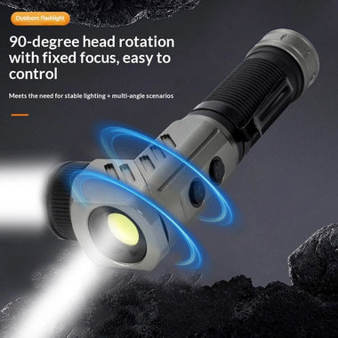 Bikight F303 Multifunction Mini Flashlight 1000 Lumens COB+LED Strong Light Magnetic Type-C Rechargeable 21700 Battery Waterproof Portable Flashlight Work Light