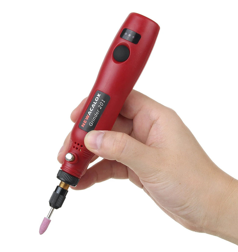 DC 5V 10W Mini Electric Rotary Tools 5000-15000rpm Cordless Drill Grinder Pen Engraving Sander Kit