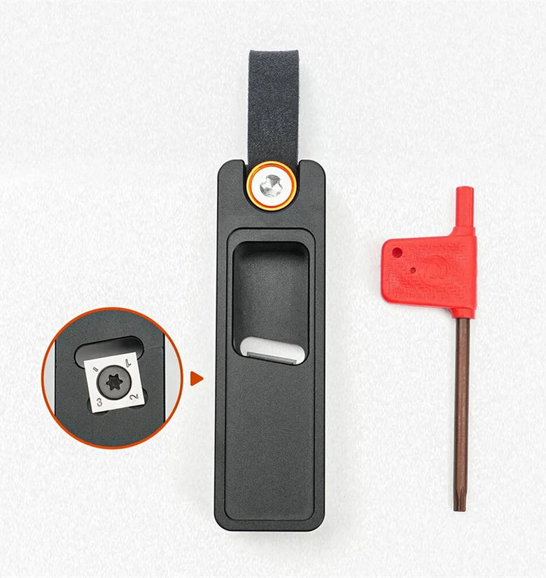 Trimming Planer Hand Chamfering Planer Woodworking Edge Corner Planer Aluminum Alloy Carbide Blade 0.02mm Precision Easy to Use