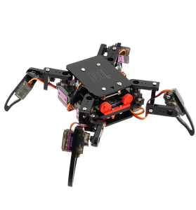 Quadruped Spider Robot Infrared Ultrasonic G-sensor App Control STEM Programming Kit for Teens DIY Education Assembly Smart Robot Kit