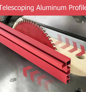 800mm Aluminum Alloy T-Track Table Saw Router Table Telescoping Fence Woodworking T-Slot Miter Track Fence