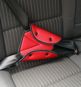 Car Child Seat Belt Fixator Triangle Harness Strap Adjuster Seat Belt Adjuster For Chirdren Safety