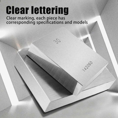 32pcs Steel Metric Gauge Block Lathe Gauge Grade 0 Slip Jo Blocks 1.005-50mm Measure Tools