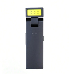 Outdoor COB Work Light USB Rechargeable Repair Lamp With Bright Red Warning Lights, Bottom Magnetic, Clip-On Multifunction COB Flashlight