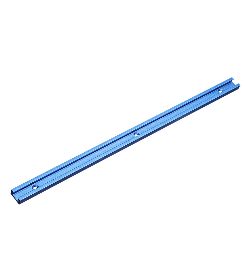 Drillpro Blue Oxidation 100-1220mm T-track T-slot Miter Track Jig T Screw Fixture Slot 19x9.5mm For Table Saw Router Table Woodworking Tool