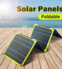 Outdoor Powerful Flexible Solar Panel 5V 28W Portable Battery Mobile Phone Charge PD 9V 12V for USB-A+USB-C Cells Power Bank