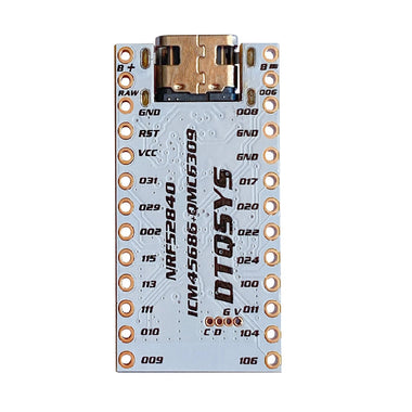 NRF52840 Module ICM45686 QMC6309 Motion Tracking Board 3 Axis Gyroscope Magnetometer SPI I2C Compatible with Keyboard Projects and SlimeVR Trackers
