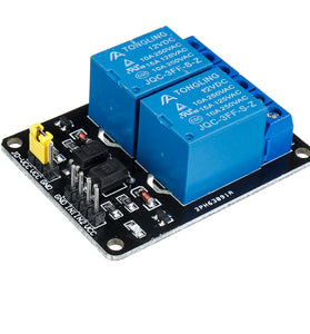 4Pcs 12V 2CH Channel Relay Module With Optocoupler For PIC AVR DSP ARM