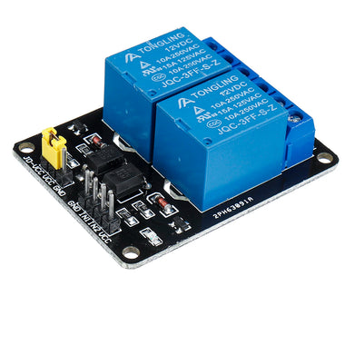 4Pcs 12V 2CH Channel Relay Module With Optocoupler For PIC AVR DSP ARM