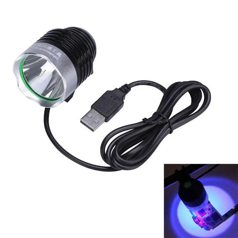 5V Mobile Phone Repair Tool UV Glue Curing Lamp USB LED Ultraviolet Green Oil Curing Purple Light For iPhone Circuit Board