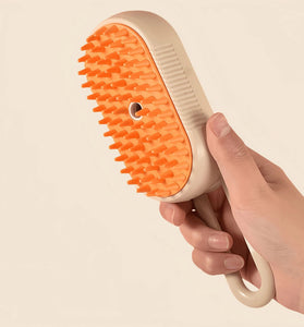 3-in-1 Electric Pet Deshedding Brush Water Dog Spray Comb Massage USB Charging Soft Silicone Teeth Pet Grooming Tool