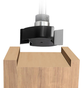 6mm 1/4-Inch Shank T Slot Router Bit Tungsten Carbide Cutter Woodworking Tool MDF Hardwood Composite Board Routing