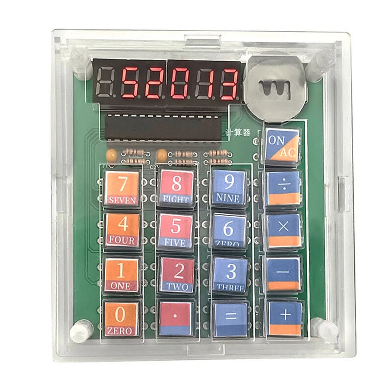 Self-made Caculator Six-digit DIY Caculator Kit