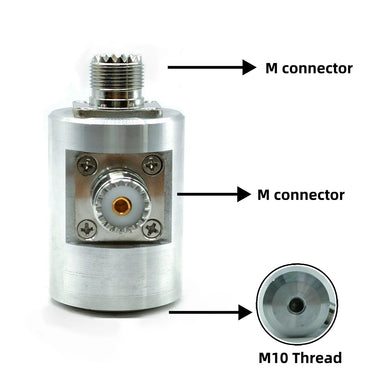 MSK-04 M10 Thread Antenna Base Aluminum Alloy for Vehicle Antennas