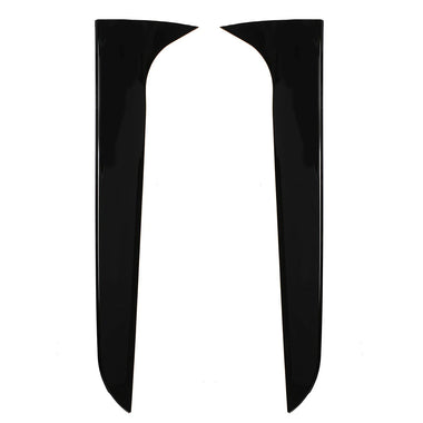 2Pcs Car Rear Window Side Spoiler Spoiler Wing Canard Canards Splitter For Audi A4 B8 Allroad Avant 2009-2016