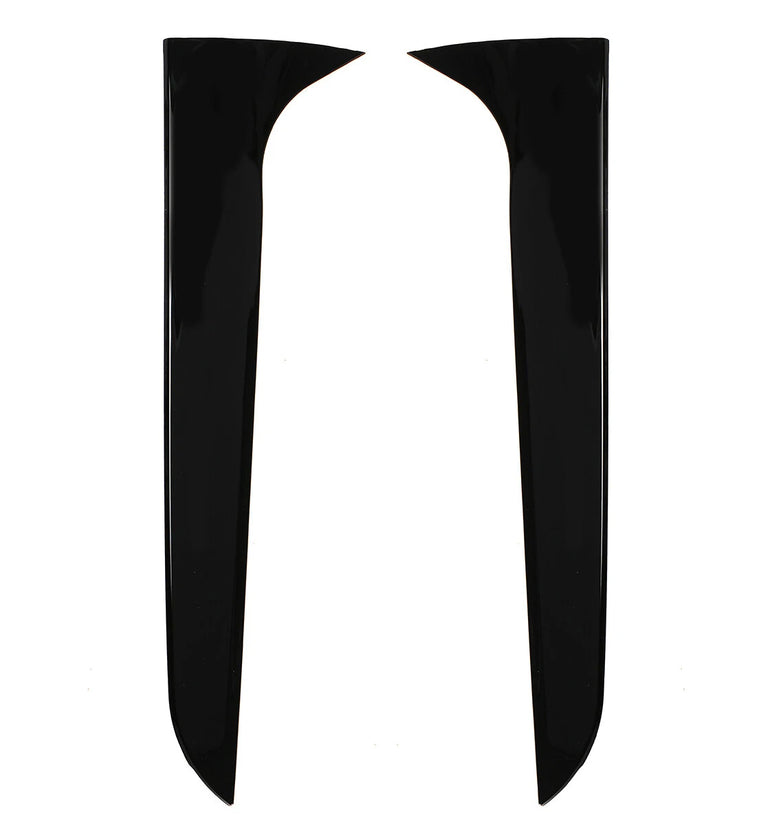 2Pcs Car Rear Window Side Spoiler Spoiler Wing Canard Canards Splitter For Audi A4 B8 Allroad Avant 2009-2016