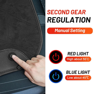 5V USB Heated Seat Cover Car Office Chair Electric Heating Car Seat Cushion Universal Winter Household Warm Seat Cushion