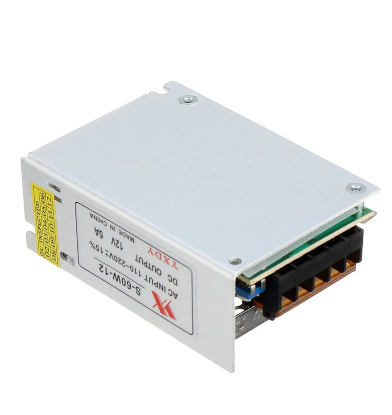 10pcs Geekcreit AC 100-240V to DC 12V 5A 60W Switching Power Supply Module Driver Adapter LED Strip Light