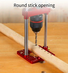 ENJOYWOOD Drill Bracket Stand Drill Guide 35mm 26mm Concealed Hinge Hole Punch Locator Cabinet Hardware Jig For DIY Woodworking Projects