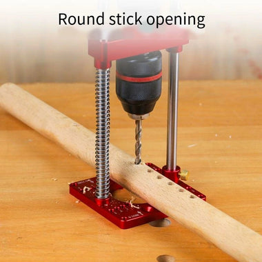 ENJOYWOOD Drill Bracket Stand Drill Guide 35mm 26mm Concealed Hinge Hole Punch Locator Cabinet Hardware Jig For DIY Woodworking Projects