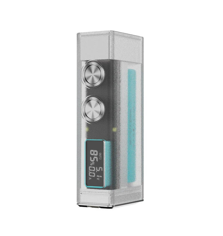 Lumintop Moonbox 10000 Lumens LED Screen 21700 Flashlight with Sideliht TYPE-C USB Rechargeable Flood Portable Clip Torch Transparent Version / Side Light Version
