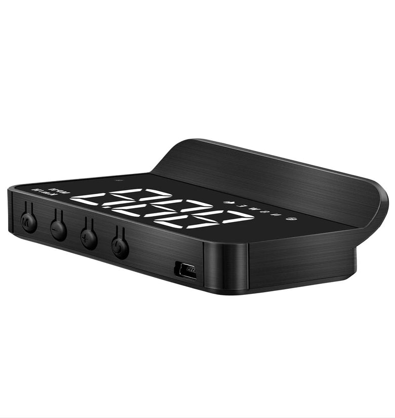 M1/M3 Auto HUD OBD2 Head Up Display Projection on Glass Car Speed Windshield Projector Speedometer Alarm Electronic Accessories