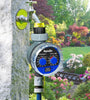 2PCS Aqualin Automated Garden Water Timer with Sensor Compatibility Manual Override Customizable Frequency and Run Time for Efficient Irrigation and Watering