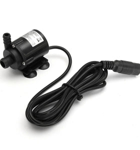 Ultra-Quiet 12V 280L/H Water Pump - Durable ABS Material, Long-Lasting with Over 20000 Hours Lifespan, Suitable for Tap, Ground, Seawater, Wide Temperature Range - Ideal for Efficient Water Extraction