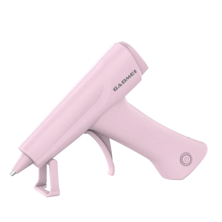 Cordless Hot Glue Gun HJ824 2600mAh Rechargeable Battery USB-C Fast Preheating Auto Shut-Off Includes 10 Premium Glue Sticks for Wood Craft Repairs