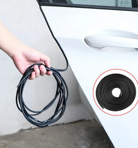 Car Door Edge Guard Strip  Car Door Edge Protector 5m Black Universal Anti-Scratch Protective Trim Anti-Scratch Car Door Protector Soundproof Seal Guard Strip Anti-Collision Bottom