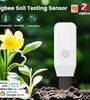 Tuya WiFi/Zigbee3.0 Smart Soil Moisture Tester Thermometer Hygrometer Gardens Farms Lawns Plants Flowers Digital Monitor Gardening Tool