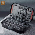DELIXI 145 in 1 Precision Magnetic Screwdriver Set 132 Bits Mobile Phone Repair DIY Tool Kit with Storage Case