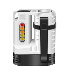 SEEKNITE U6 1600LM Mini Size High Lumen LED Keychain Flashlights U6 Super Bright Aluminum Alloy Housing Emergency Light IP68 Waterproof for Camping Hiking Lamp