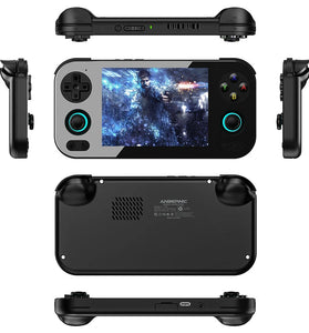 [256GB]ANBERNIC RG476H Handheld Game Console 4.7 Inch Display Unisoc T820 8GB+128GB Android 13 WiFi6 3D Hall Joystick and Triggers RGB Lighting Video Game Player Console Built-in 10000+ Games