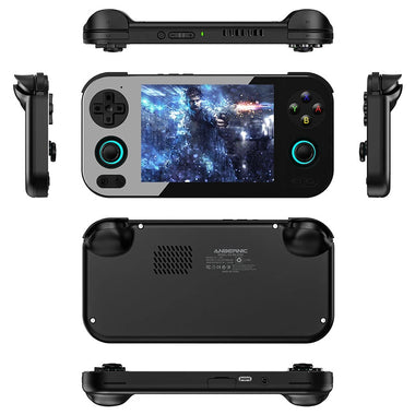 [256GB]ANBERNIC RG476H Handheld Game Console 4.7 Inch Display Unisoc T820 8GB+128GB Android 13 WiFi6 3D Hall Joystick and Triggers RGB Lighting Video Game Player Console Built-in 10000+ Games