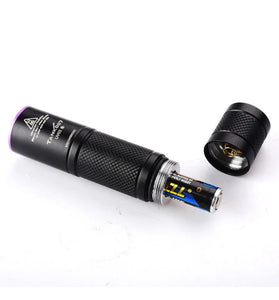 TANK007 UV03 High Power UV 365nm LED Flashlight NDT EDC Portable Blacklight Powerful Torch Detector