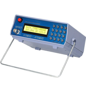 0.5M-470M Radio Frequency Signal Source Generator Practical Debugging Instrument Tester for Frequency Modulation Interphone Built-in 800Hz Tone Modulator