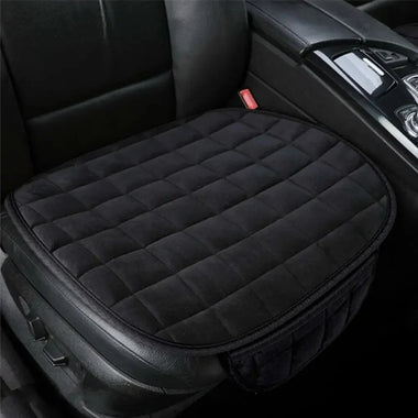 Universal Car Front Seat Cover Set Winter Plush Set Non-slip Plush Seat Cover Winter Warm Seat Cushion Anti Slip Front Chair Seat Breathable Pad Car Seat Protector