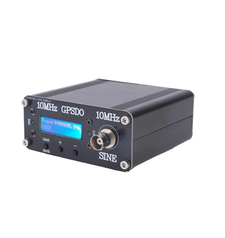 GPSDO GPS Disciplined Oscillator High Precision 10MHz 0001Hz with Dual Mode ATGM336H Module Stable TCXO Output 1PPS Signal for Lab Equipment Frequency Calibration