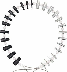 26PCS Thread Checker Set Metric and Inch Sizes Durable Comprehensive Coverage DIY Tool