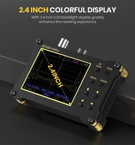 ZEEWEII DSO154Pro Mini Handheld Digital Oscilloscope 154pro 40MSa/s Sampling Rate 18MHz Bandwidth PWM Signal Generator LCD Display