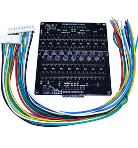 Active Equalizer Balancer 13-17S Capacitive Li-ion Lifepo4 LTO Battery Equalizer Energy Transfer