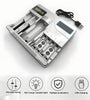 MS-5D889 18650 Battery Charger 7 Slots LCD Rechargeable Batteries Charging For 4.2V AA AAA 18650 26650 16340 Lithium Intelligent Charging