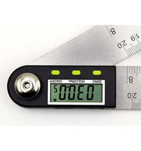 200/300/500mm 8'' Digital Meter Angle Inclinometer Angle Digital Ruler Electron Goniometer Protractor Angle Finder