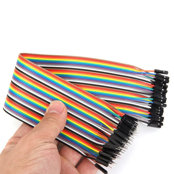 40pcs 30cm Male To Female Jumper Cable Dupont Wire