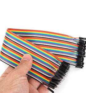 40pcs 30cm Male To Female Jumper Cable Dupont Wire