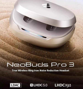 Edifier NeoBuds Pro3 TWS bluetooth Earbuds ANC Wireless Earphone -50dB Adaptive Noise Cancelling 4-Mic Call Noise Reduction LDAC LHDC Spatial Audio 36H Playback Low Delay Sports Headphones