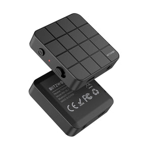 BlitzWolf BW-BL2 2 In 1 bluetooth V5.0 Audio Transmitter Receiver Adapter Wireless 3.5mm Aux Audio Adapter For TV PC Speaker Home Sound System