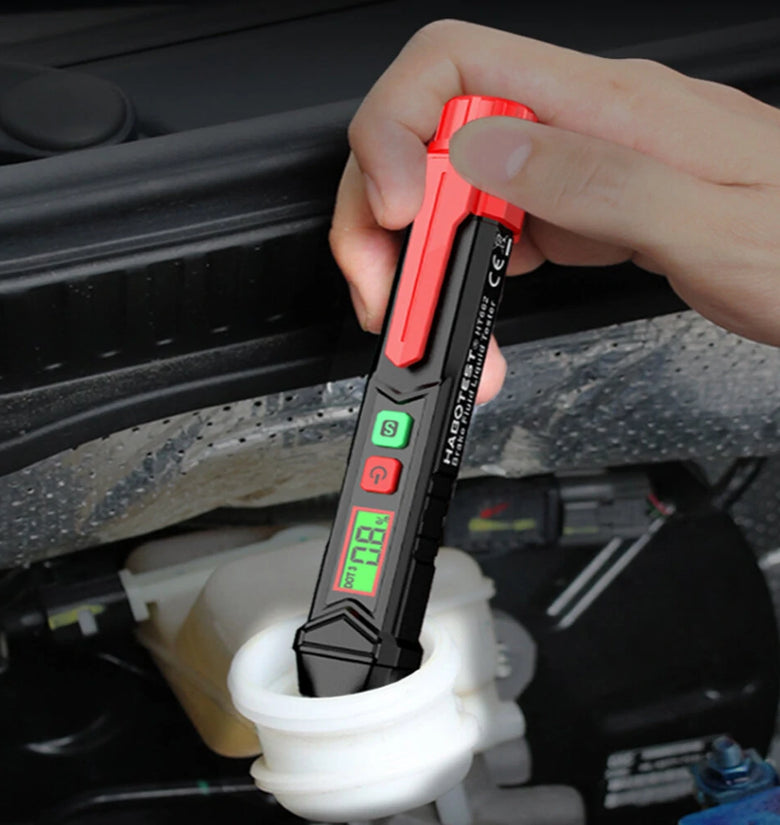 HT662 Brake Fluid Liquid Oil Tester Analyzer Meter for DOT3/DOT4/DOT5.1 Brake Fluid Content Detector
